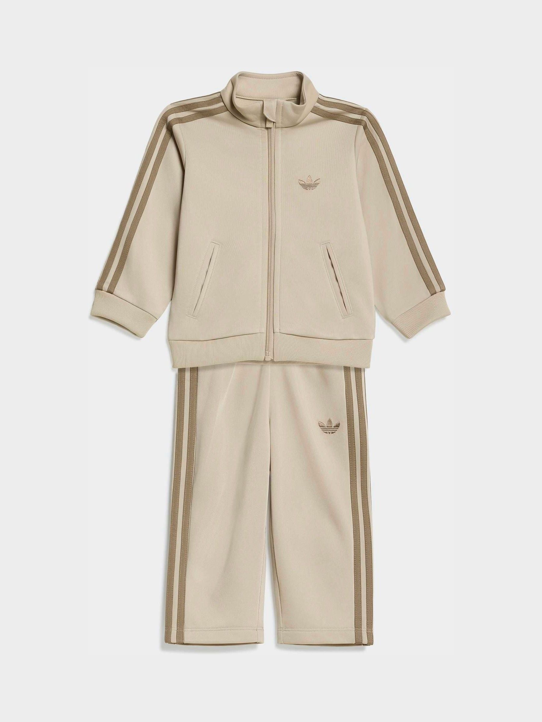adidas Originals Brown Firebird Infant Tracksuit image 1