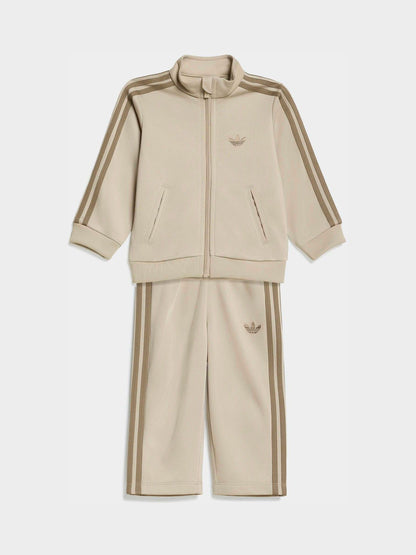 adidas Originals Brown Firebird Infant Tracksuit image 1