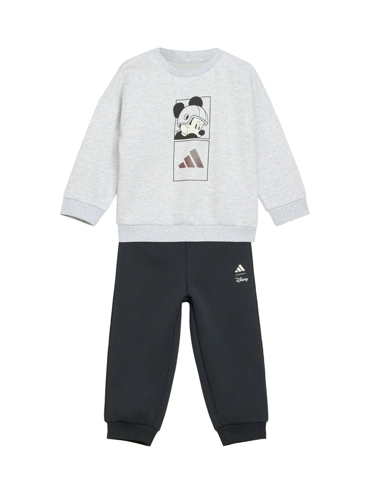 Dsiney Kidz - adidas Grey Mickey Mouse Sweatshirt and Joggers Set image 1