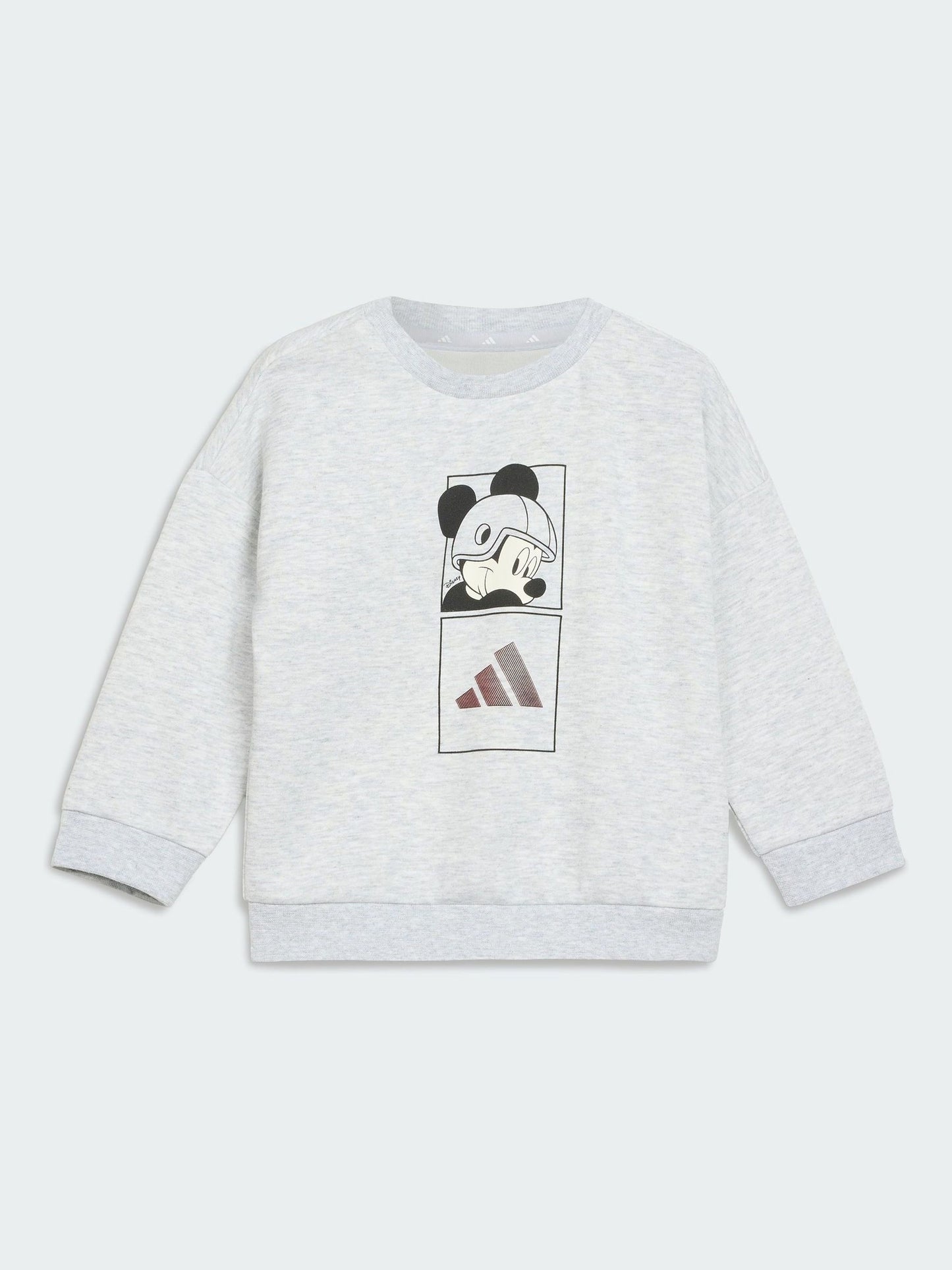Dsiney Kidz - adidas Grey Mickey Mouse Sweatshirt and Joggers Set image 3
