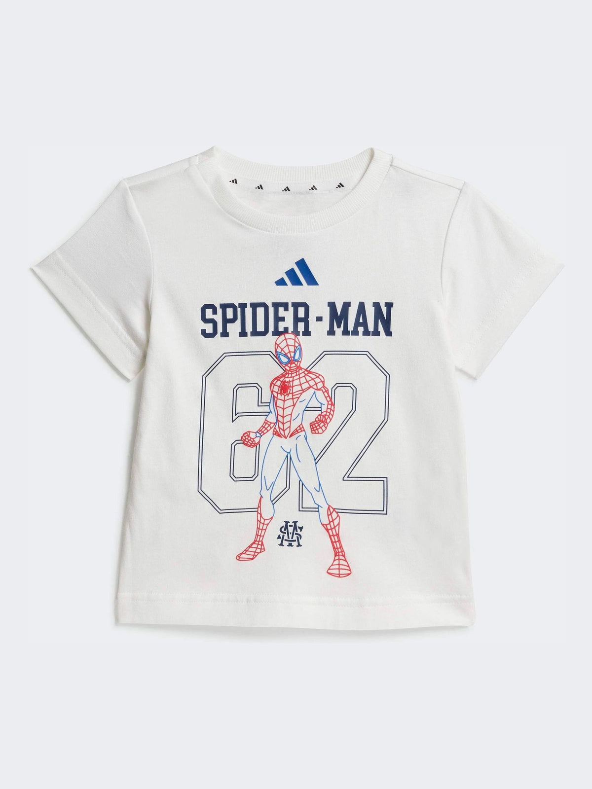 Dsiney Kidz - adidas White Adidas Marvel Spider-Man T-Shirt Set image 2