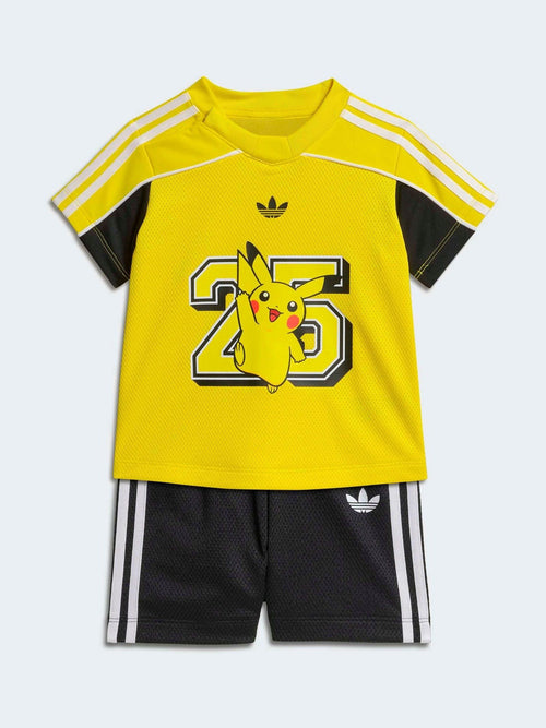 adidas Originals Yellow Pokemon T-Shirt and Short Set - image 1