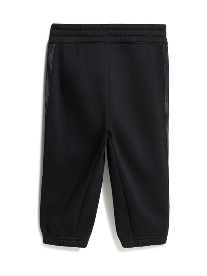 adidas Black Camo Print Top and Joggers Set image 3