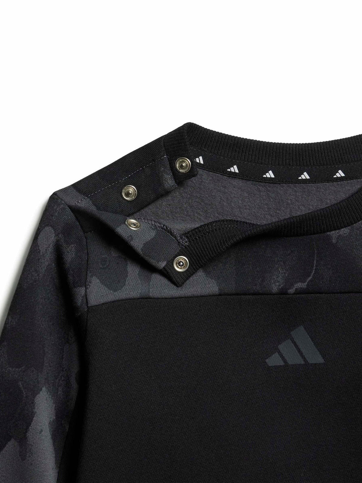 Dsiney Kidz - adidas Black Camo Print Top and Joggers Set image 4