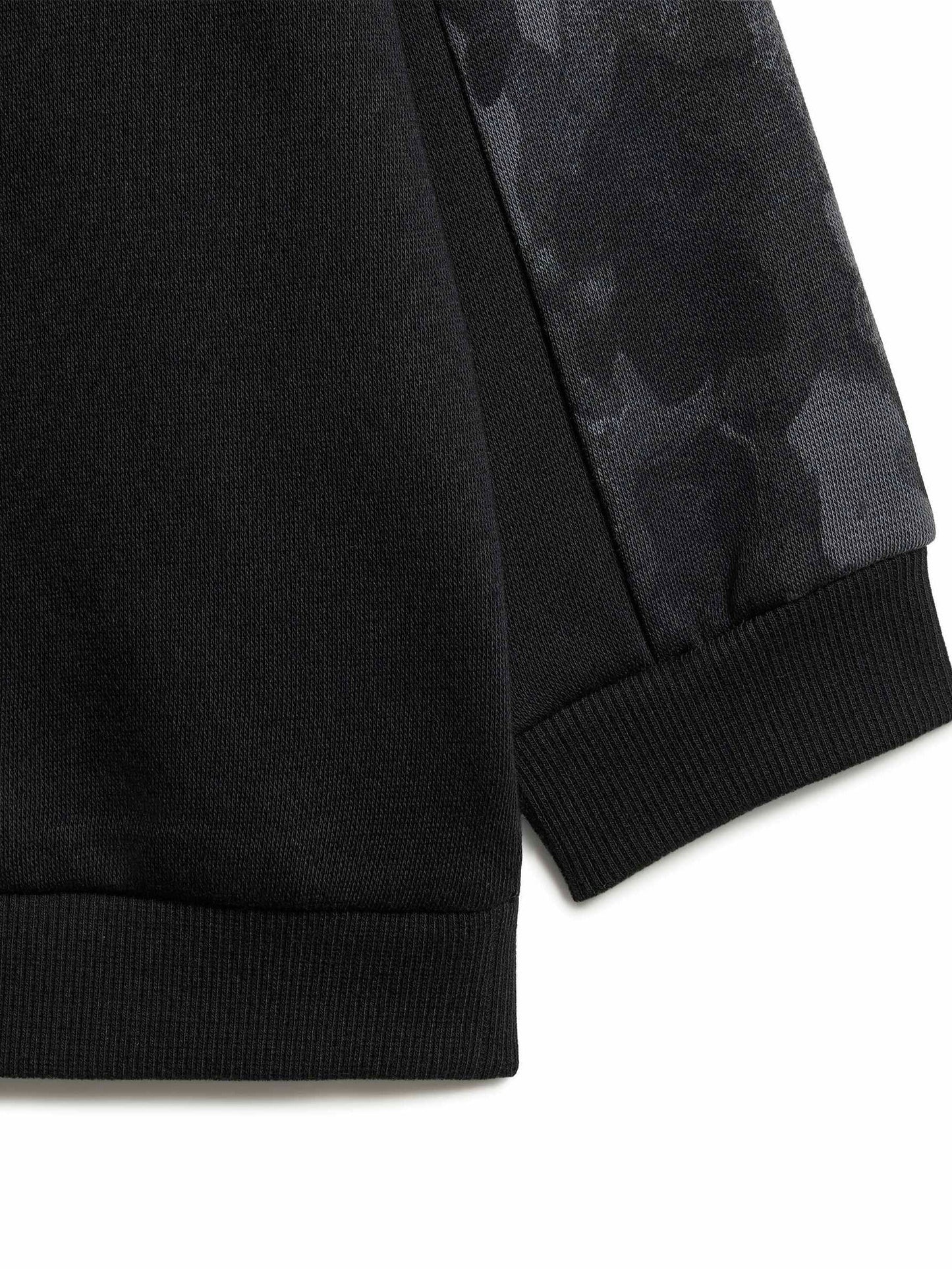 adidas Black Camo Print Top and Joggers Set image 5