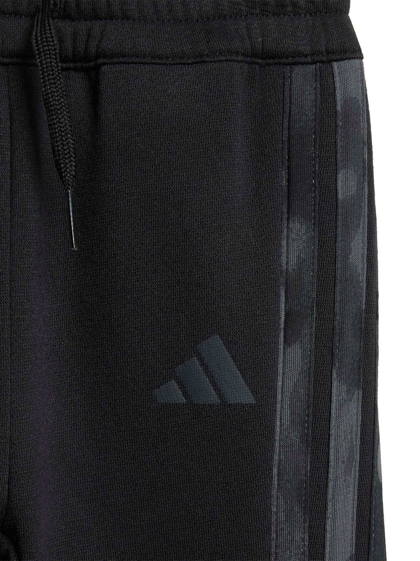 adidas Black Camo Print Top and Joggers Set image 6