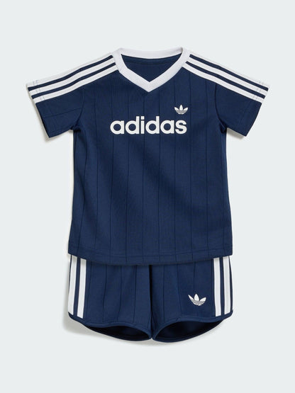 adidas originals Blue STS Top and Shorts Set - image 1