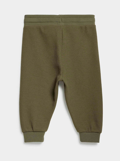 Dsiney Kidz - adidas Originals Green Waffle Texture Top and Joggers Set image 7