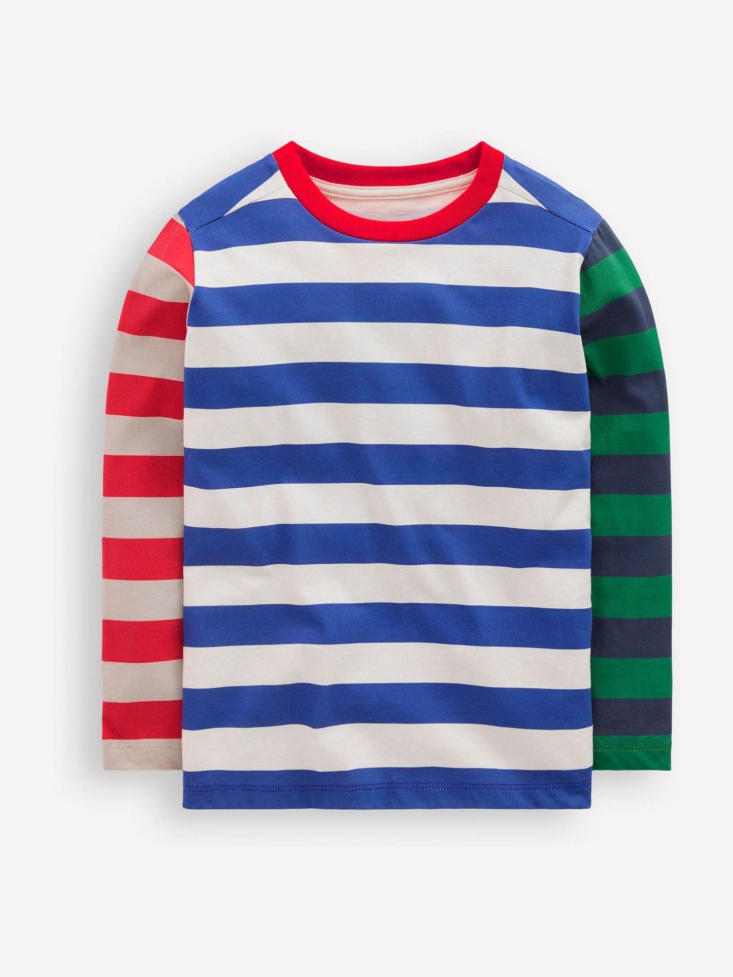 Dsiney Kidz - Boden White Long Sleeve Hotchpotch T-shirt image 1