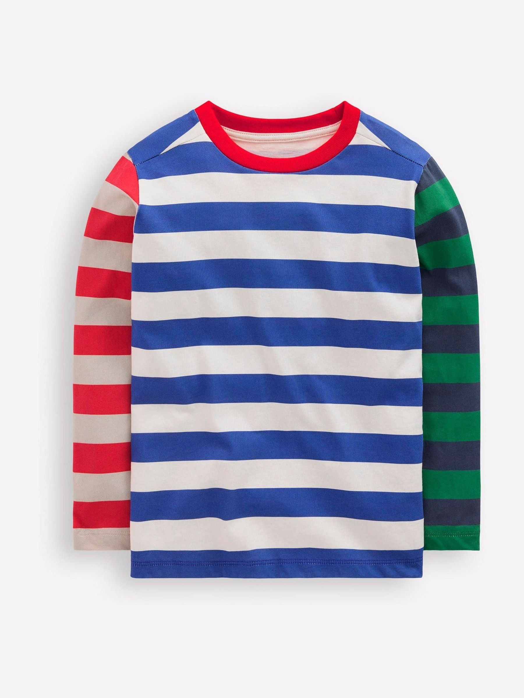 Dsiney Kidz - Boden White Long Sleeve Hotchpotch T-shirt image 1