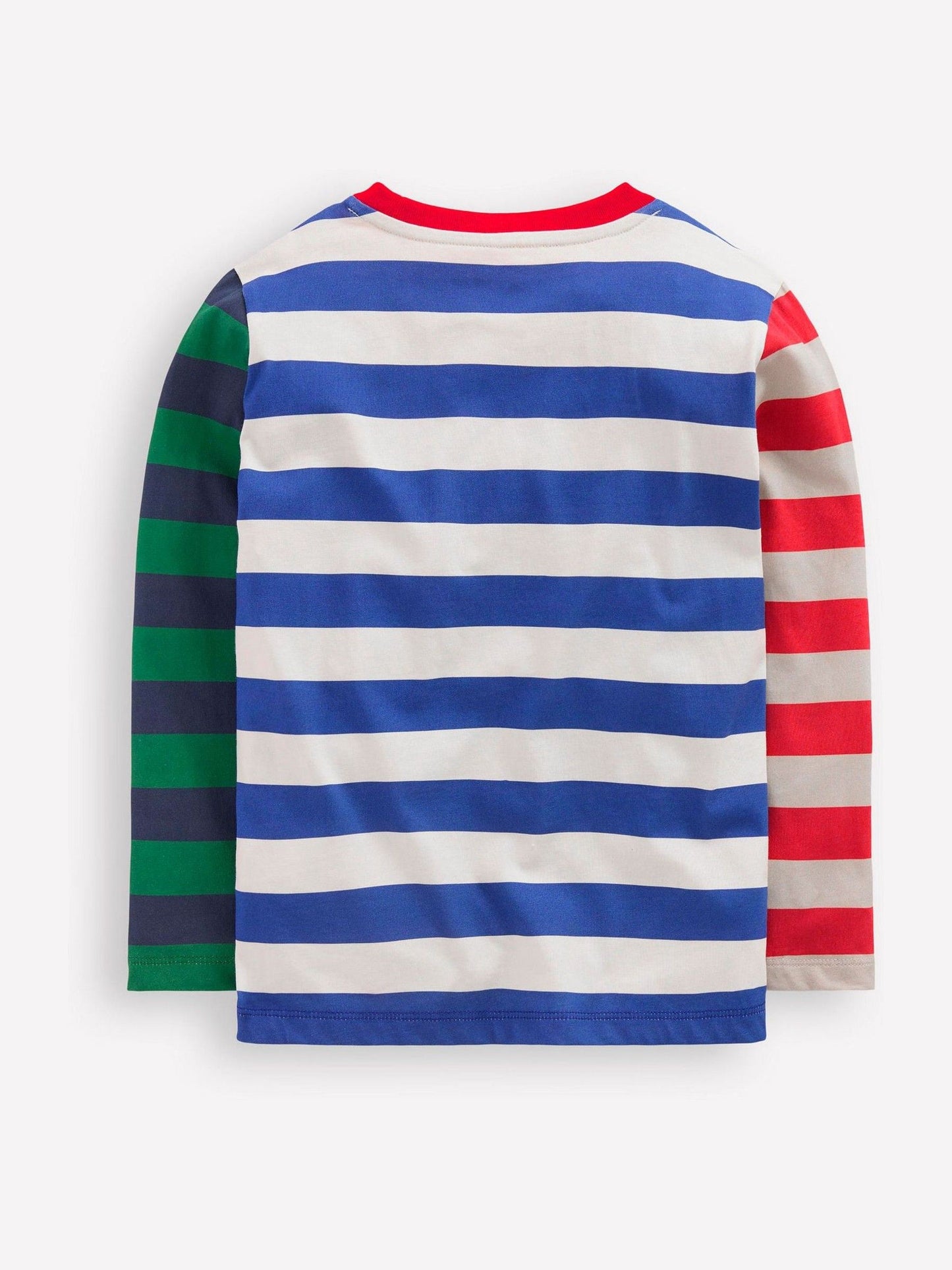 Dsiney Kidz - Boden White Long Sleeve Hotchpotch T-shirt image 2