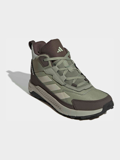 adidas Green Terrex Anylander Mid Trainers image 1