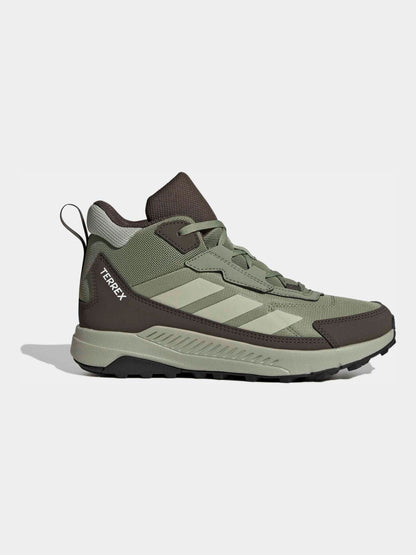 adidas Green Terrex Anylander Mid Trainers image 2