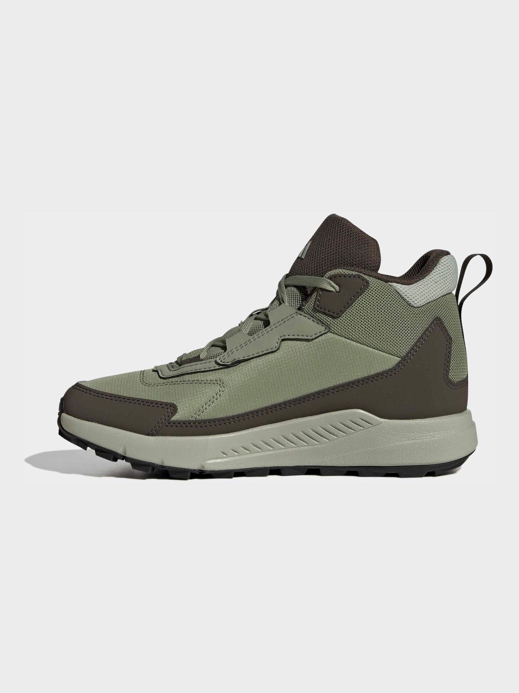 adidas Green Terrex Anylander Mid Trainers image 3