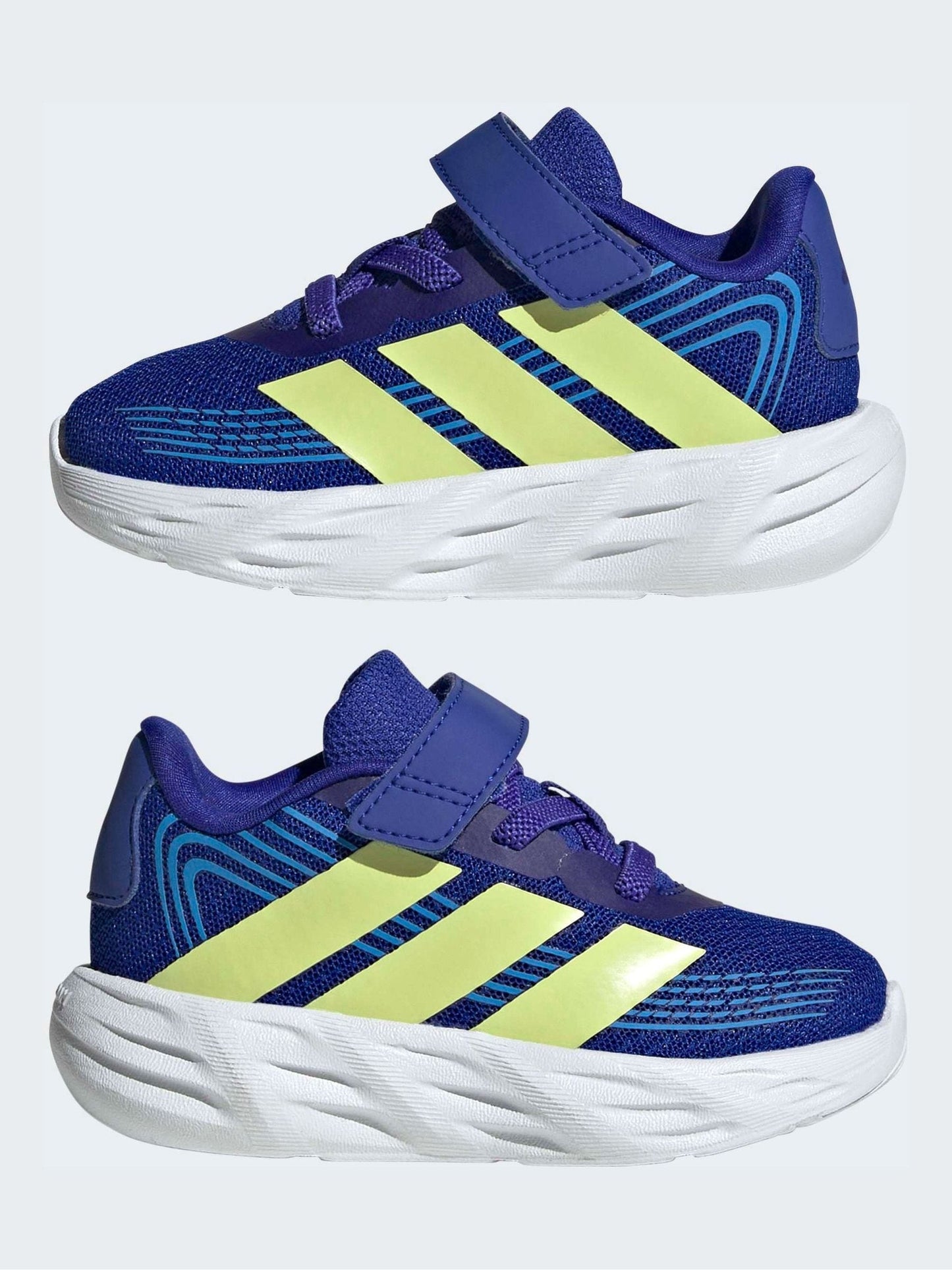 adidas Blue Galaxy Trainers image 3
