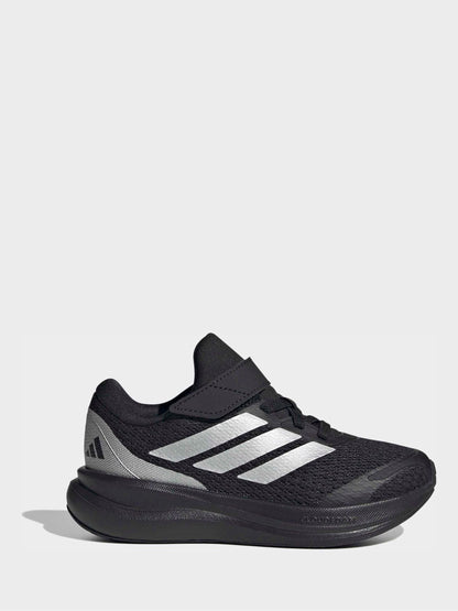 adidas Black/Silver Runfalcon 6 Kids Trainers image 3