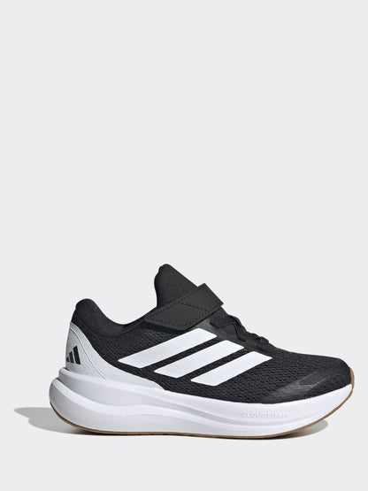 adidas Black/White Runfalcon 6 Kids Trainers image 1
