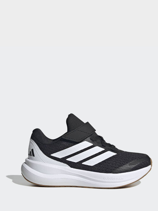 adidas Black/White Runfalcon 6 Kids Trainers image 1