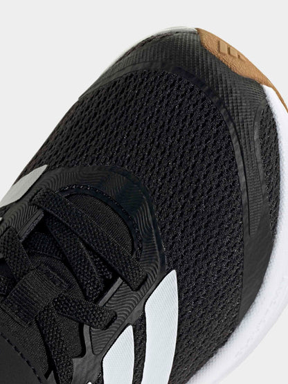 adidas Black/White Runfalcon 6 Kids Trainers image 9