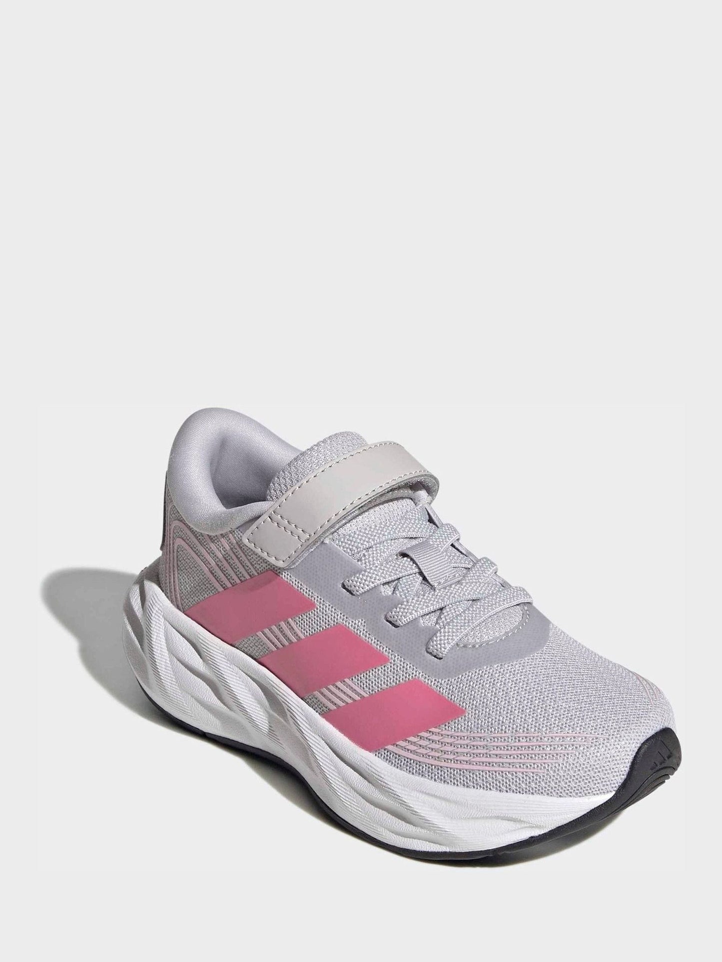 adidas Grey Galaxy 8 Kids Trainers image 1