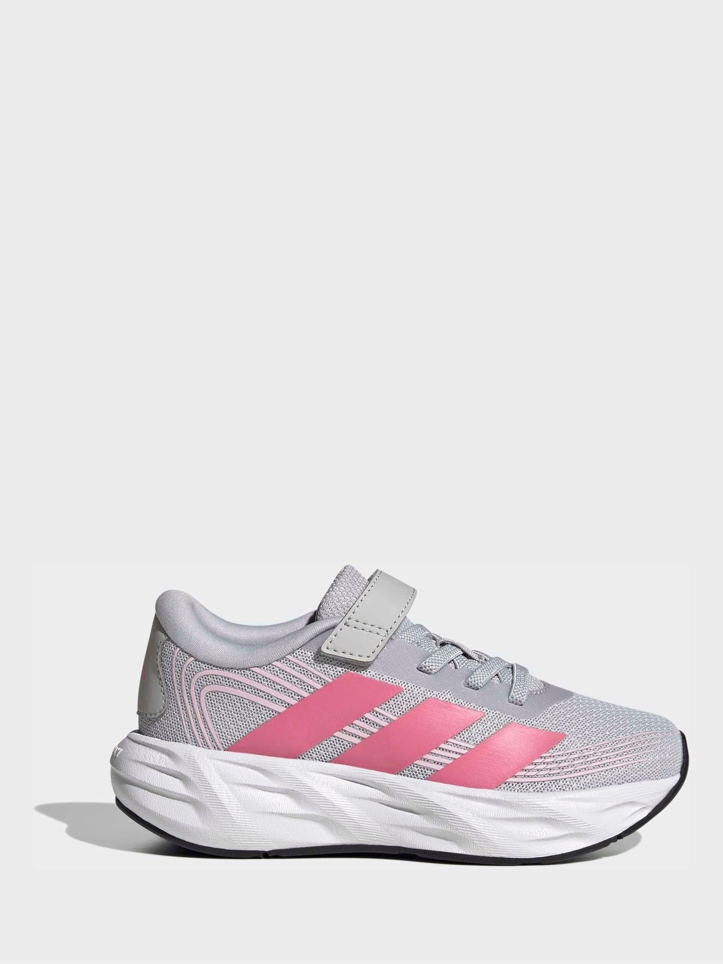 adidas Grey Galaxy 8 Kids Trainers image 2
