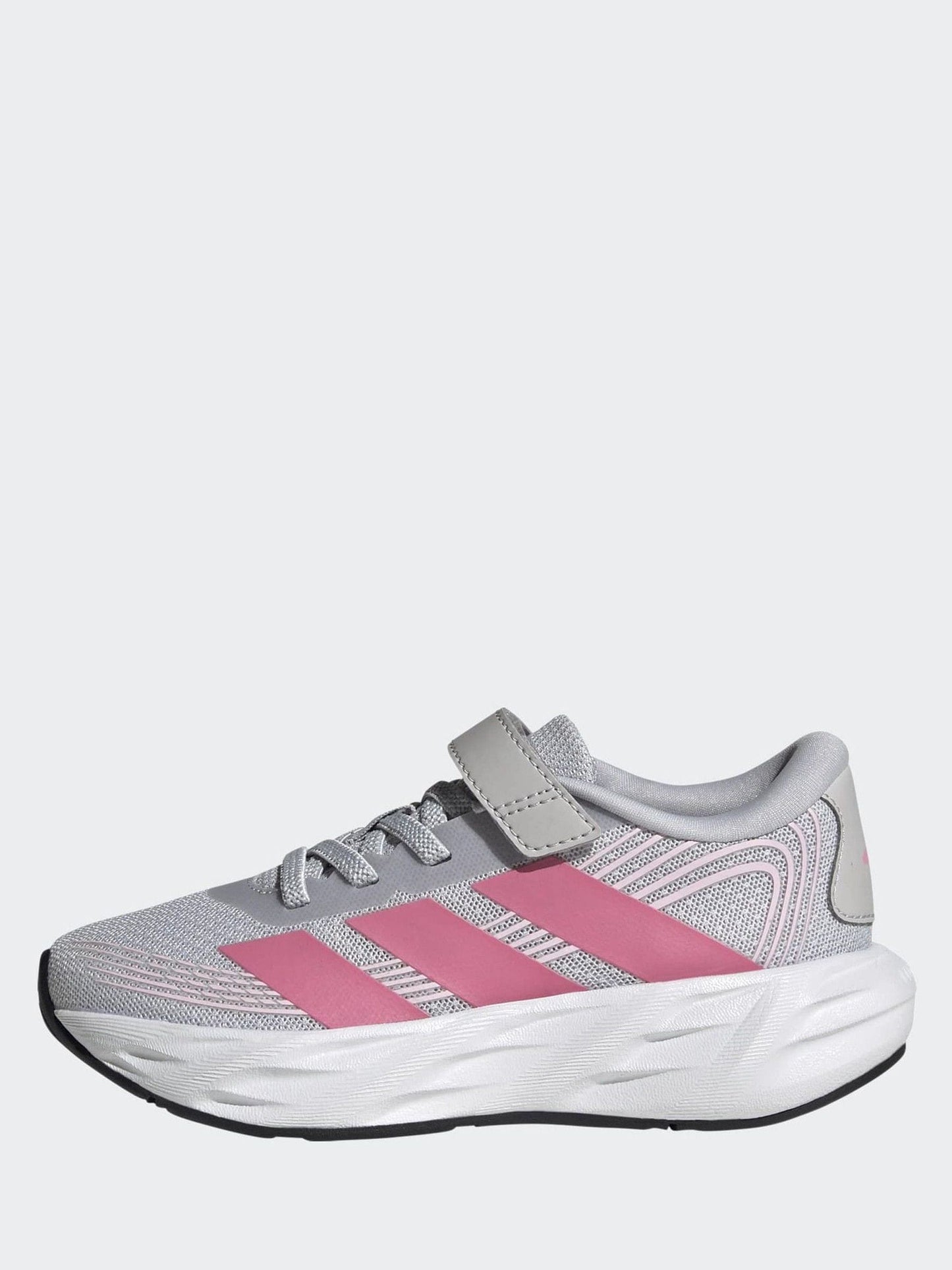adidas Grey Galaxy 8 Kids Trainers image 3