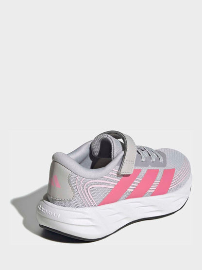 adidas Grey Galaxy 8 Kids Trainers image 5