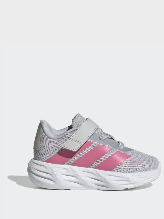 adidas Grey/Pink Galaxy Trainers image 2