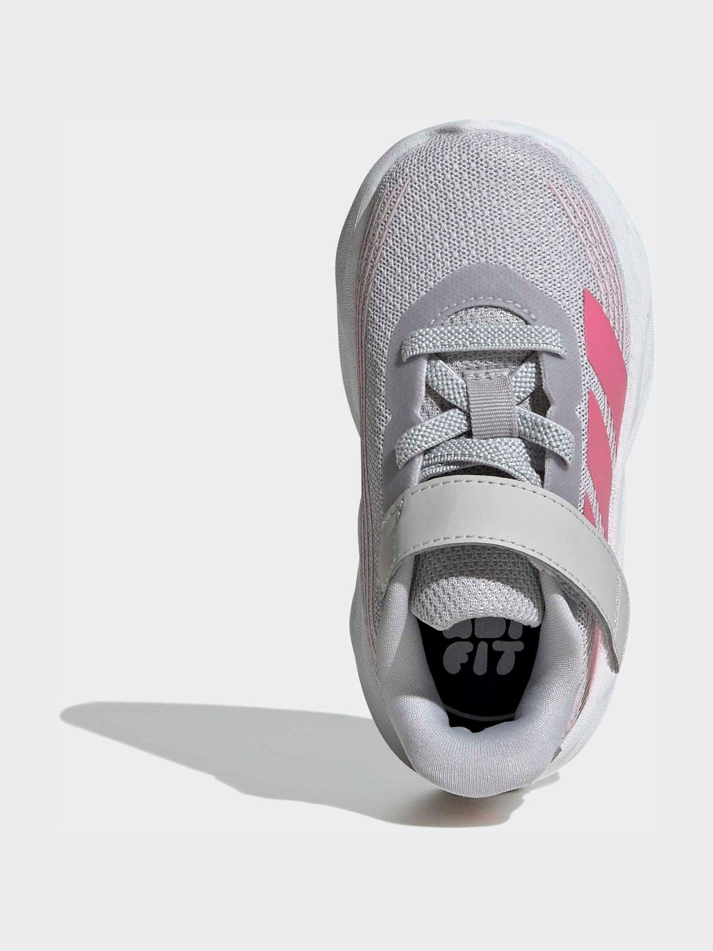 adidas Grey/Pink Galaxy Trainers image 5