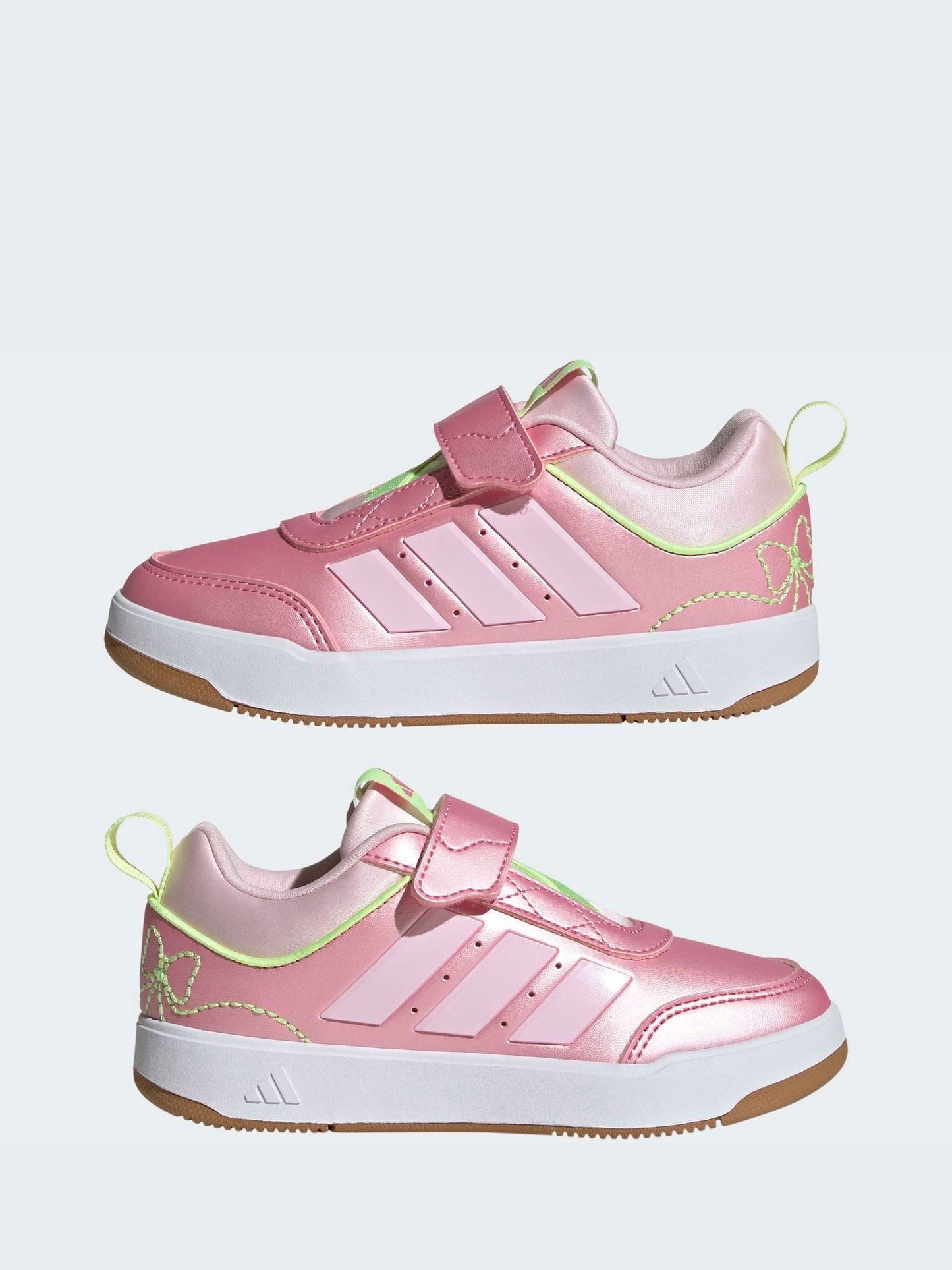 adidas Pink Tensaur Sport 3.0 AC Trainers image 3