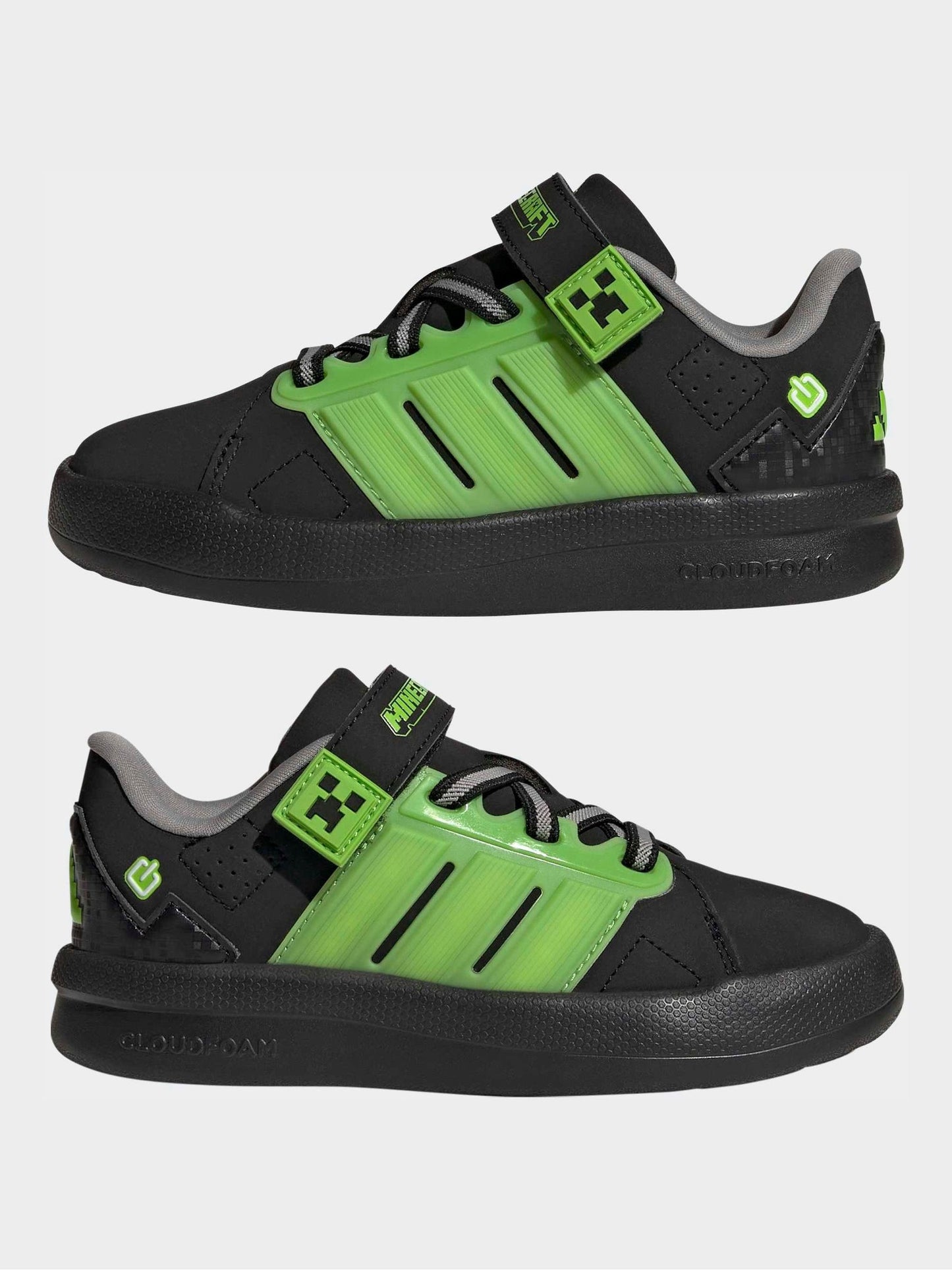 adidas Black MINECRAFT LIGHTORAMA EL C Trainers image 8