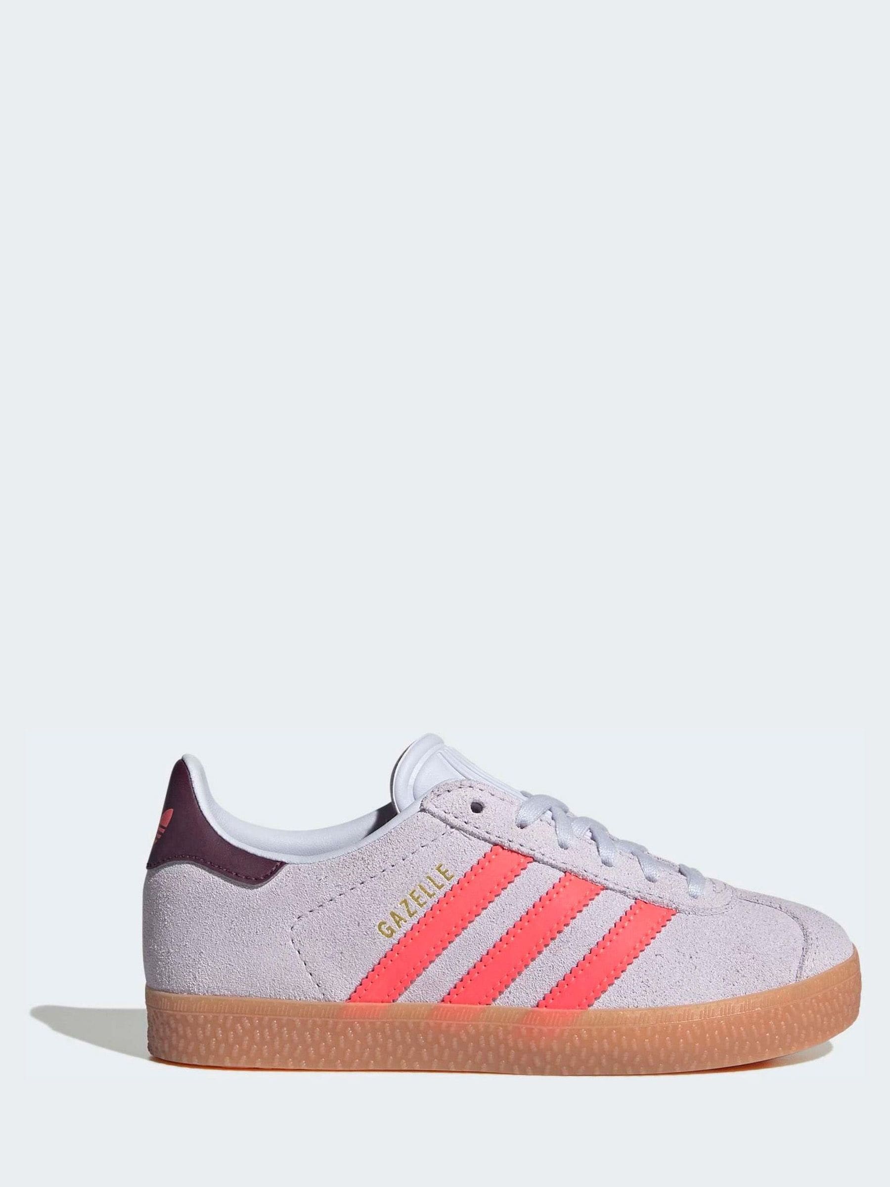 adidas Originals Purple Gazelle Kids Trainers image 3