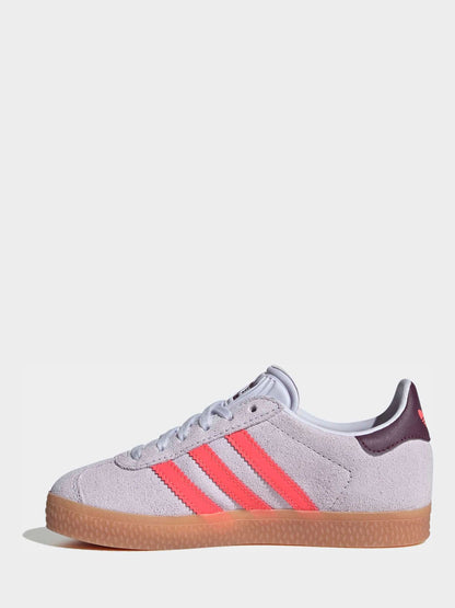 adidas Originals Purple Gazelle Kids Trainers image 4