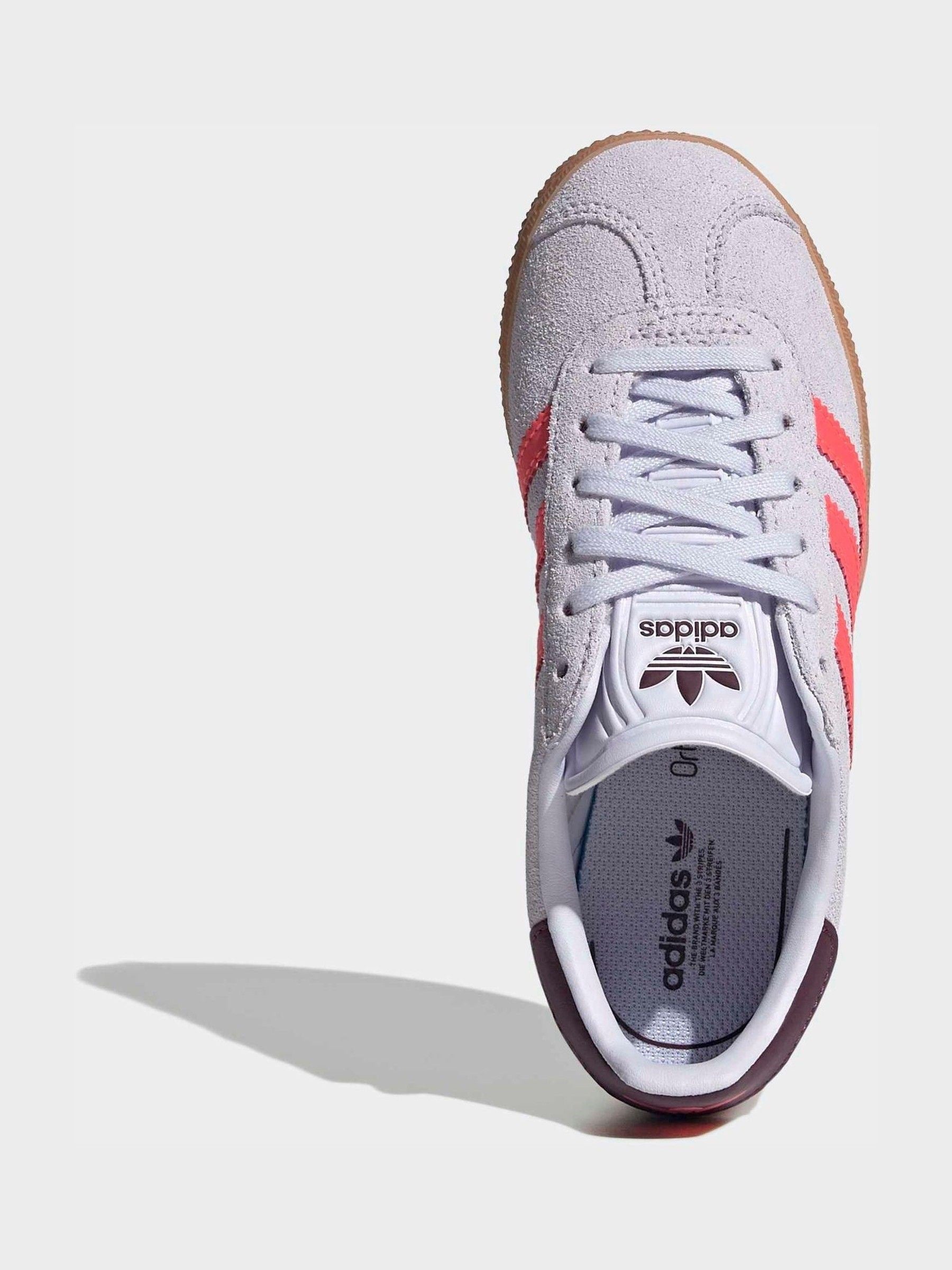 adidas Originals Purple Gazelle Kids Trainers image 5
