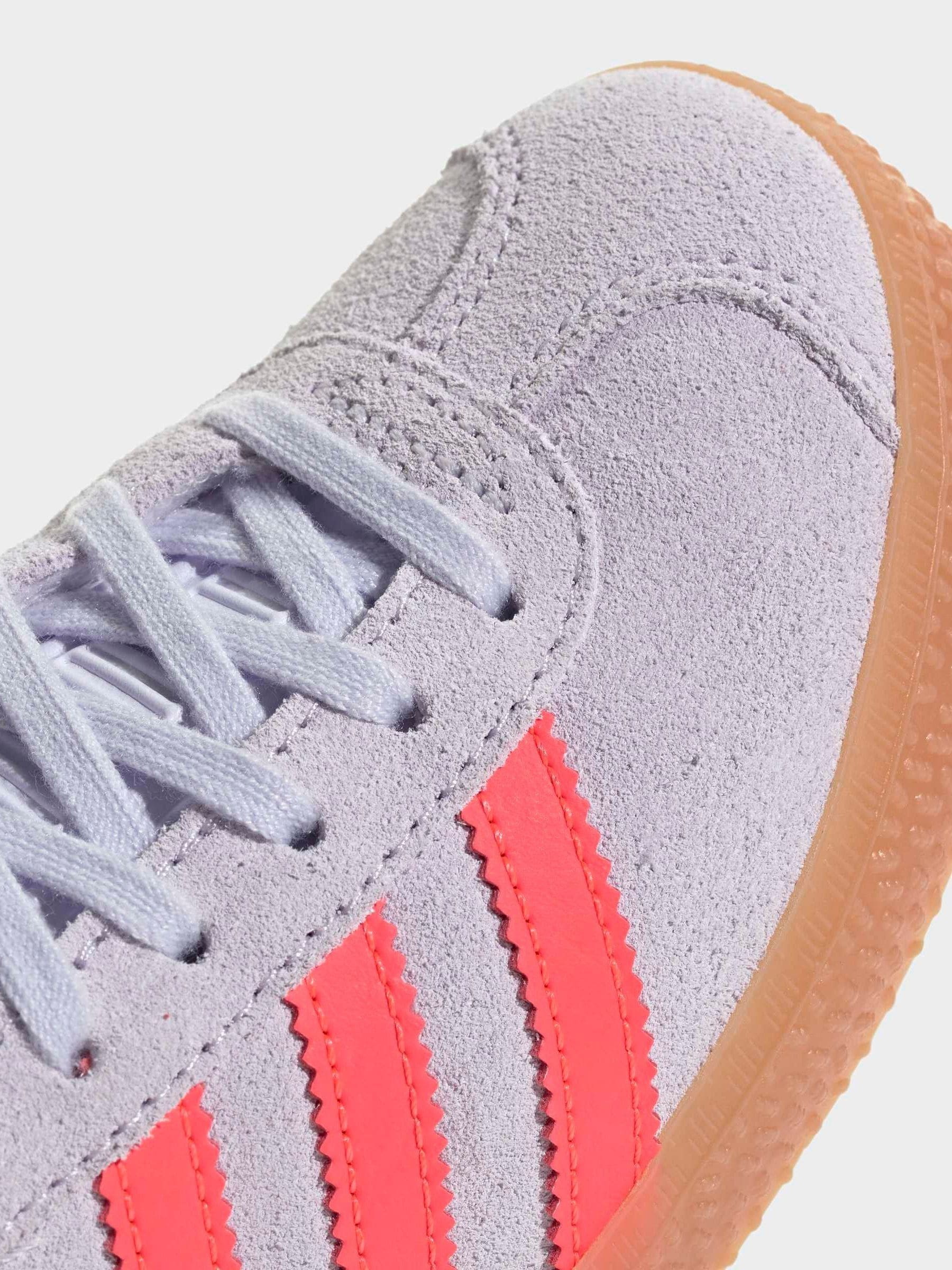 adidas Originals Purple Gazelle Kids Trainers image 7