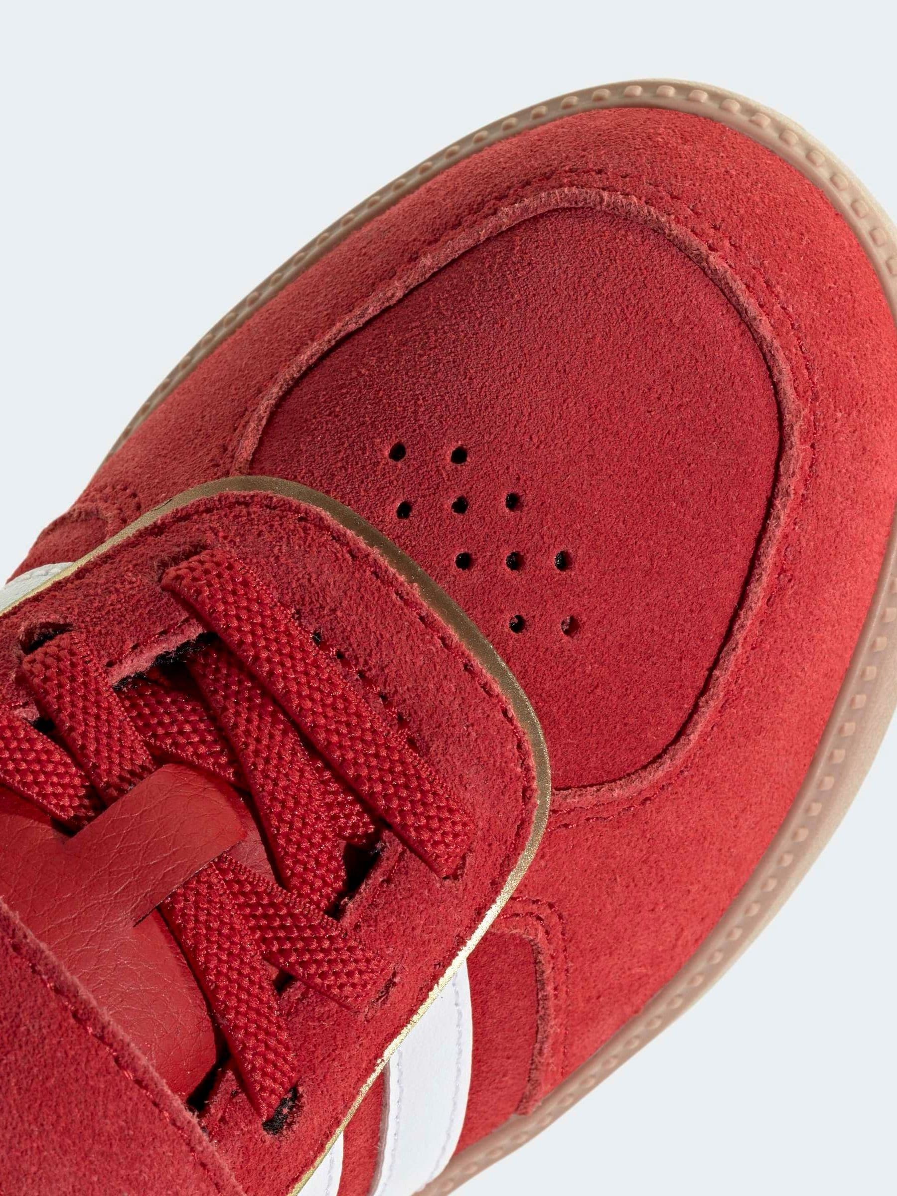 adidas Red Breaknet Sleek Kids Trainers image 6