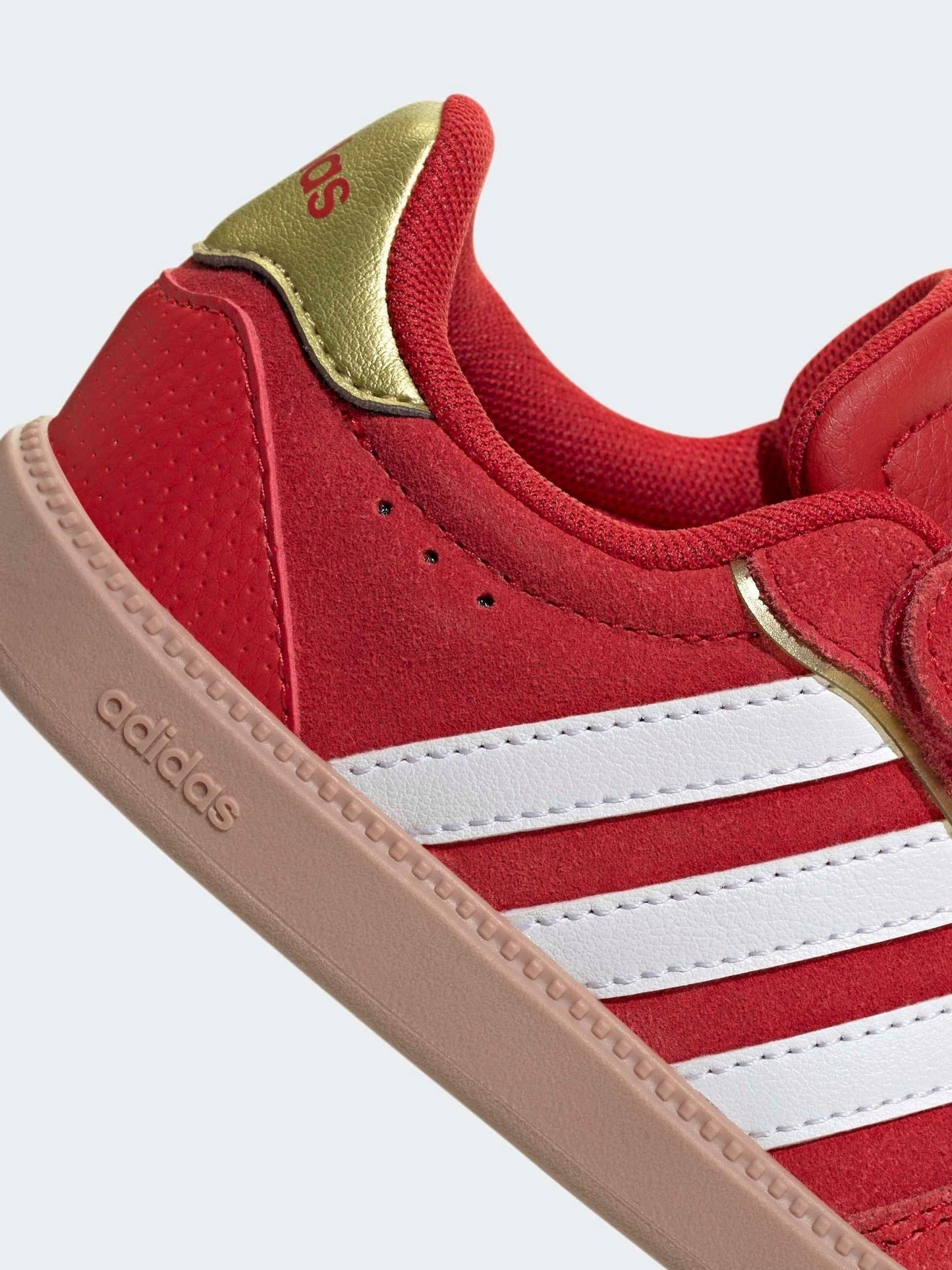 adidas Red Breaknet Sleek Kids Trainers image 7