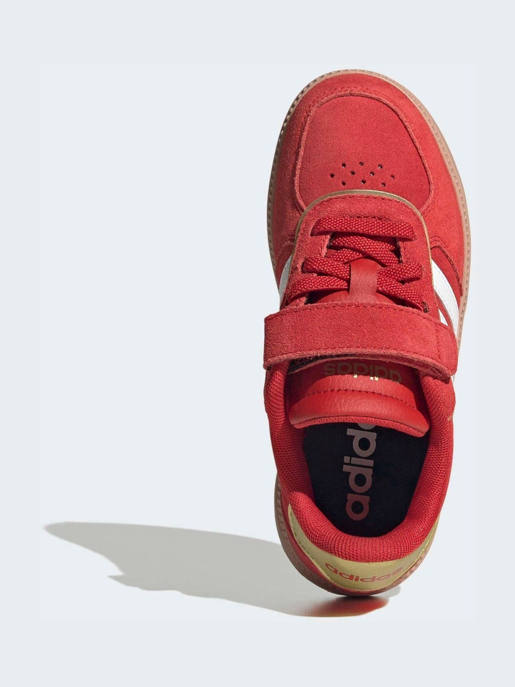 adidas Red Breaknet Sleek Kids Trainers image 8