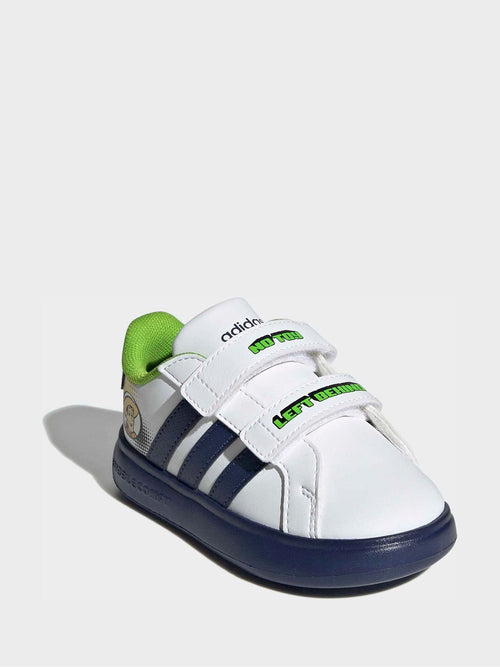 adidas White Grand Court Toy Story Trainers image 1