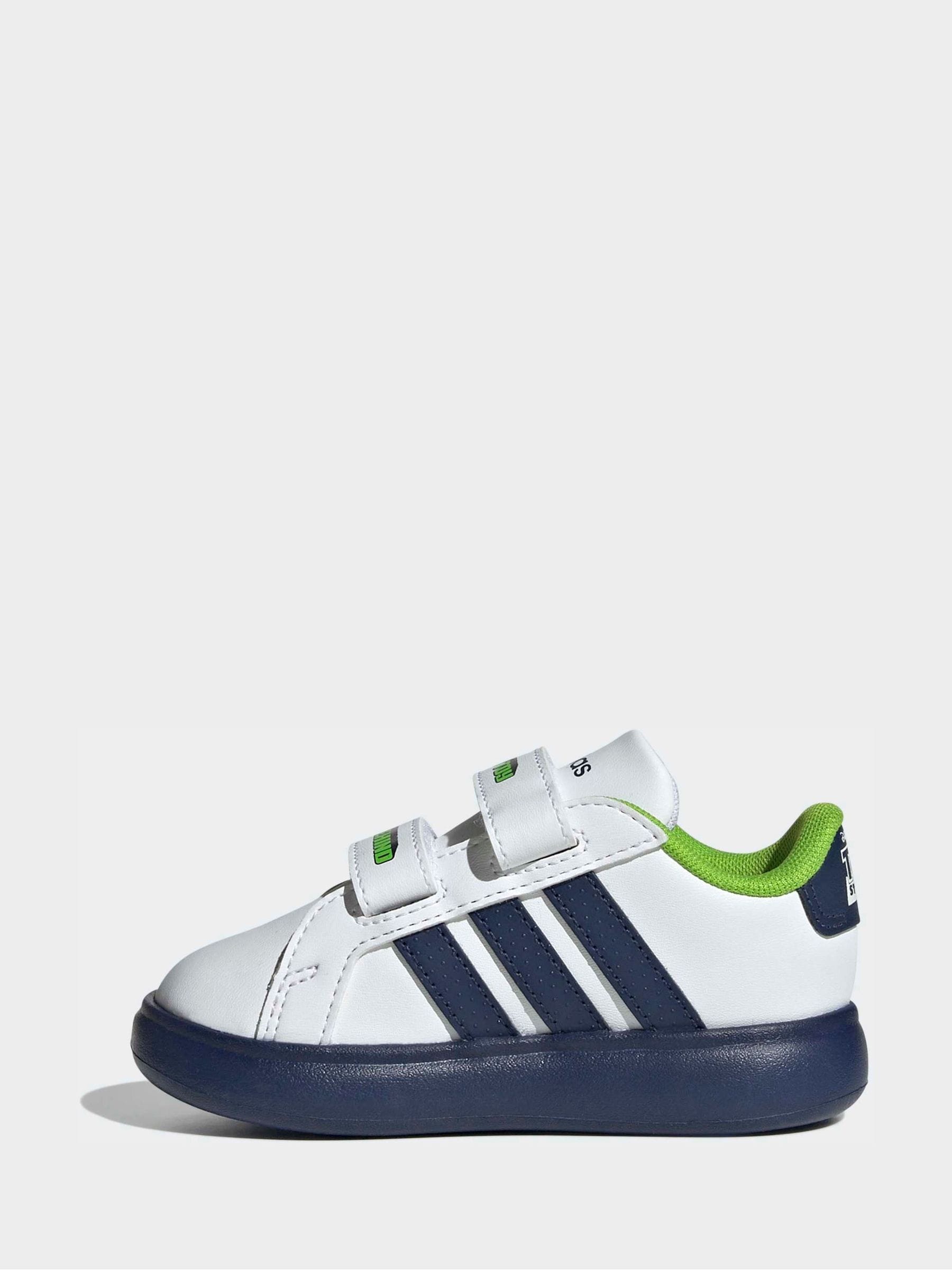 adidas White Grand Court Toy Story Trainers image 7