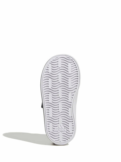 adidas Black VL Court Spidar Man CF Trainers image 4