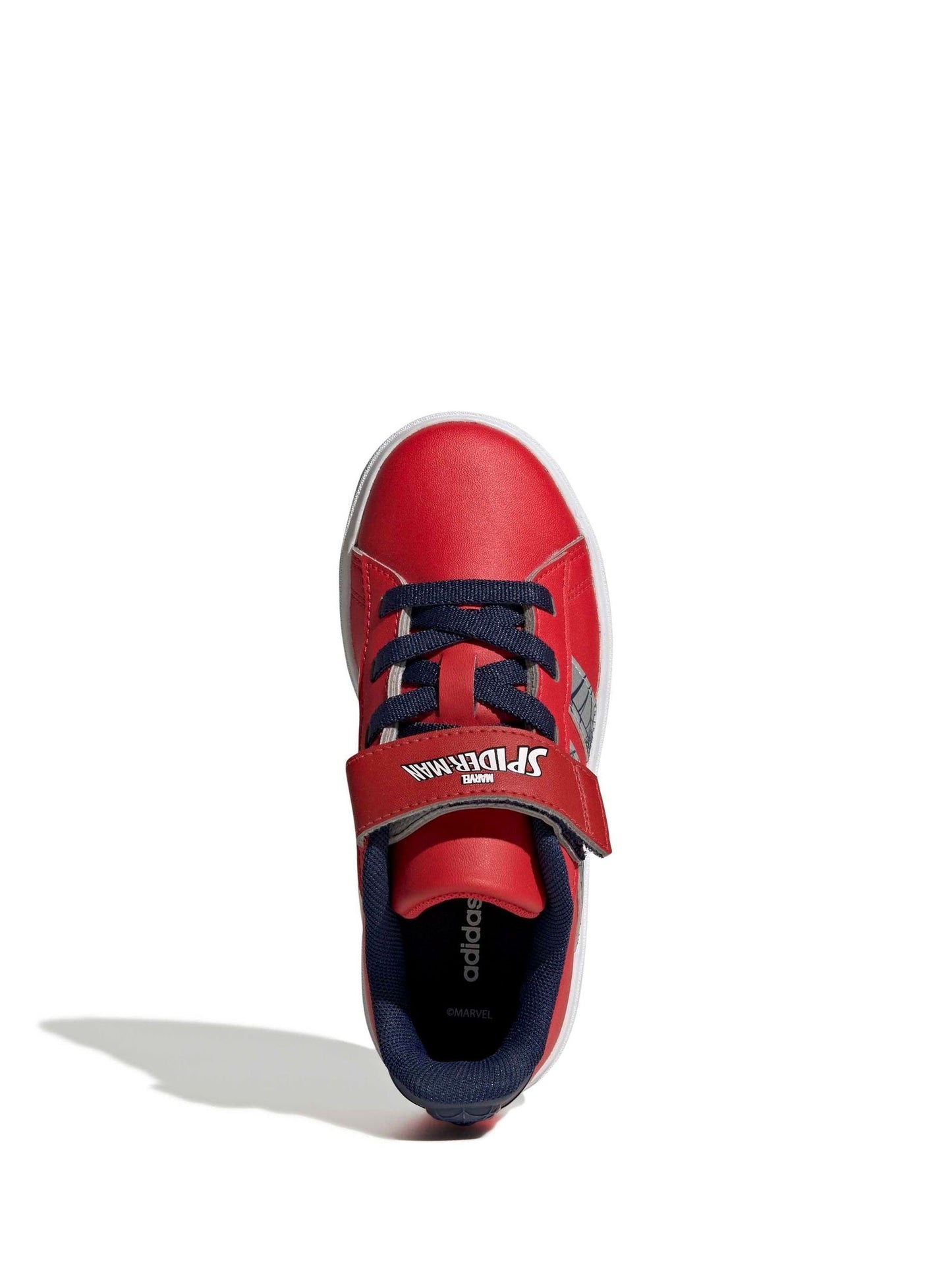 adidas Red Grand Court Spider-Man EL K Trainers image 6