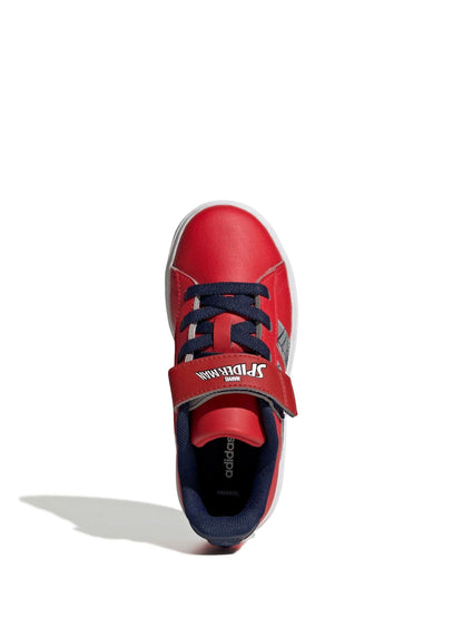 adidas Red Grand Court Spider-Man EL K Trainers image 6