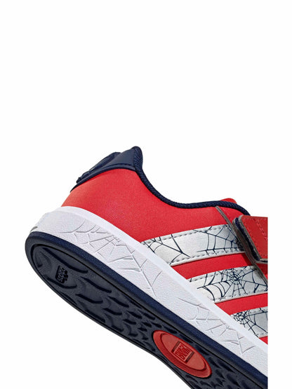 adidas Red Grand Court Spider-Man EL K Trainers image 8