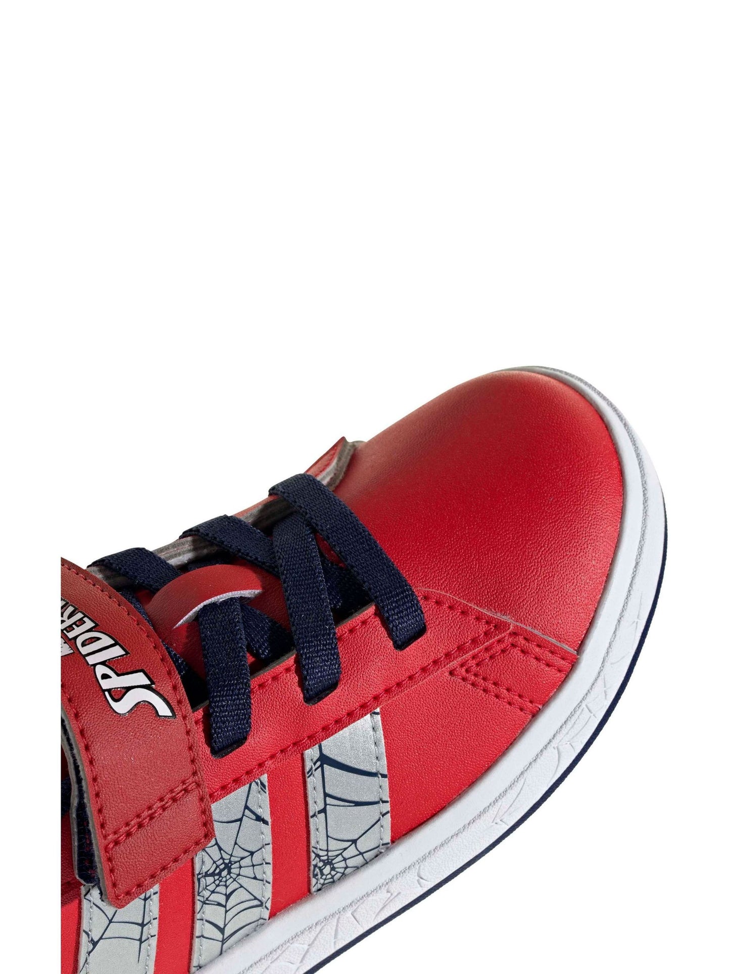 adidas Red Grand Court Spider-Man EL K Trainers image 9