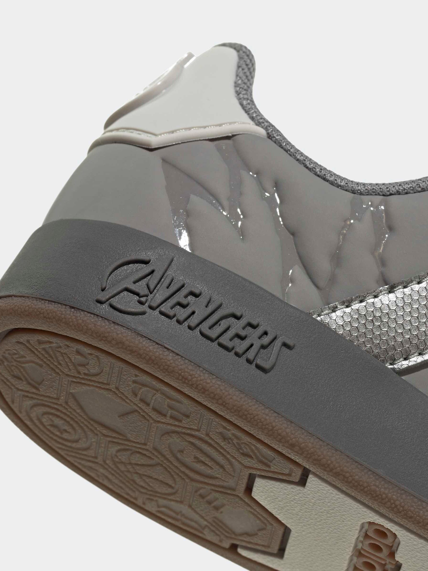 Dsiney Kidz - adidas Grey Grand Court Avengers EL K Trainers image 9