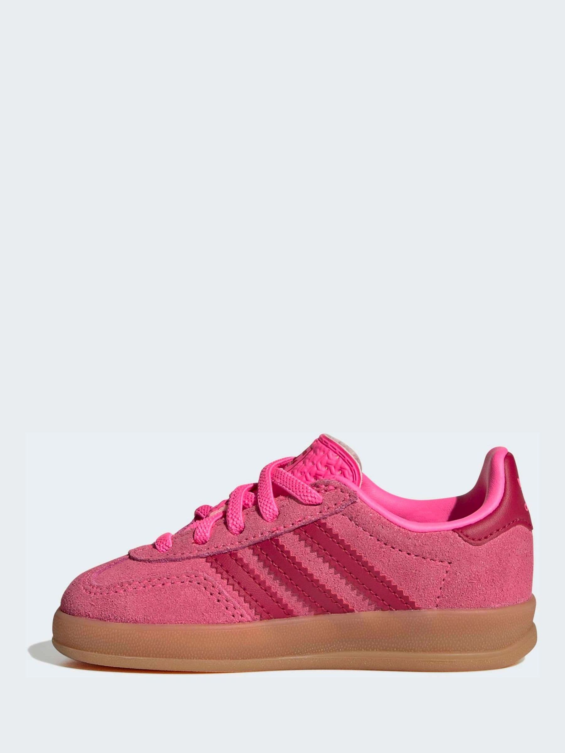 adidas Originals Pink Gazelle Indoor Trainers image 4