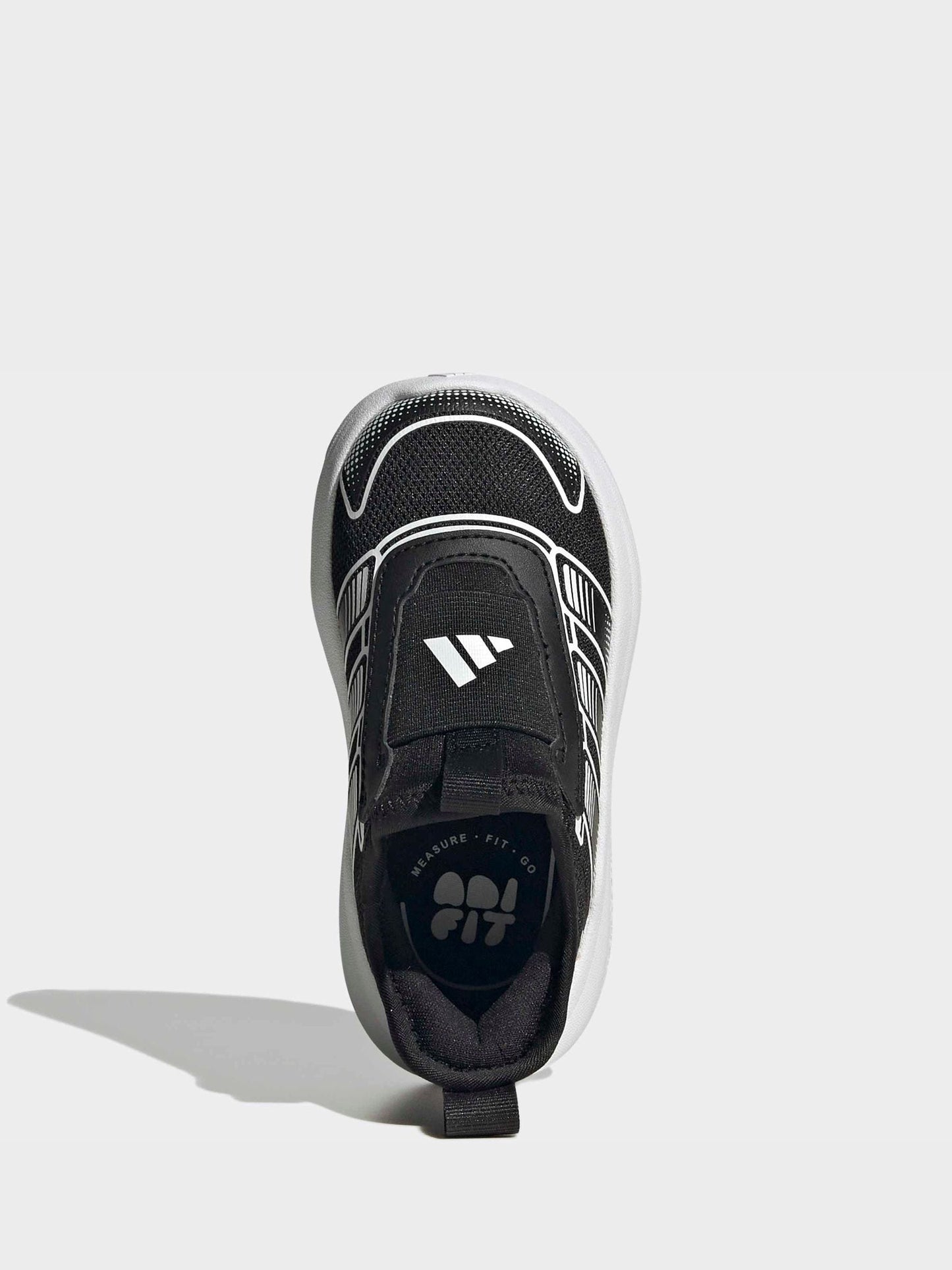 adidas Black Tensaur Comfort 2 AC Trainers image 5