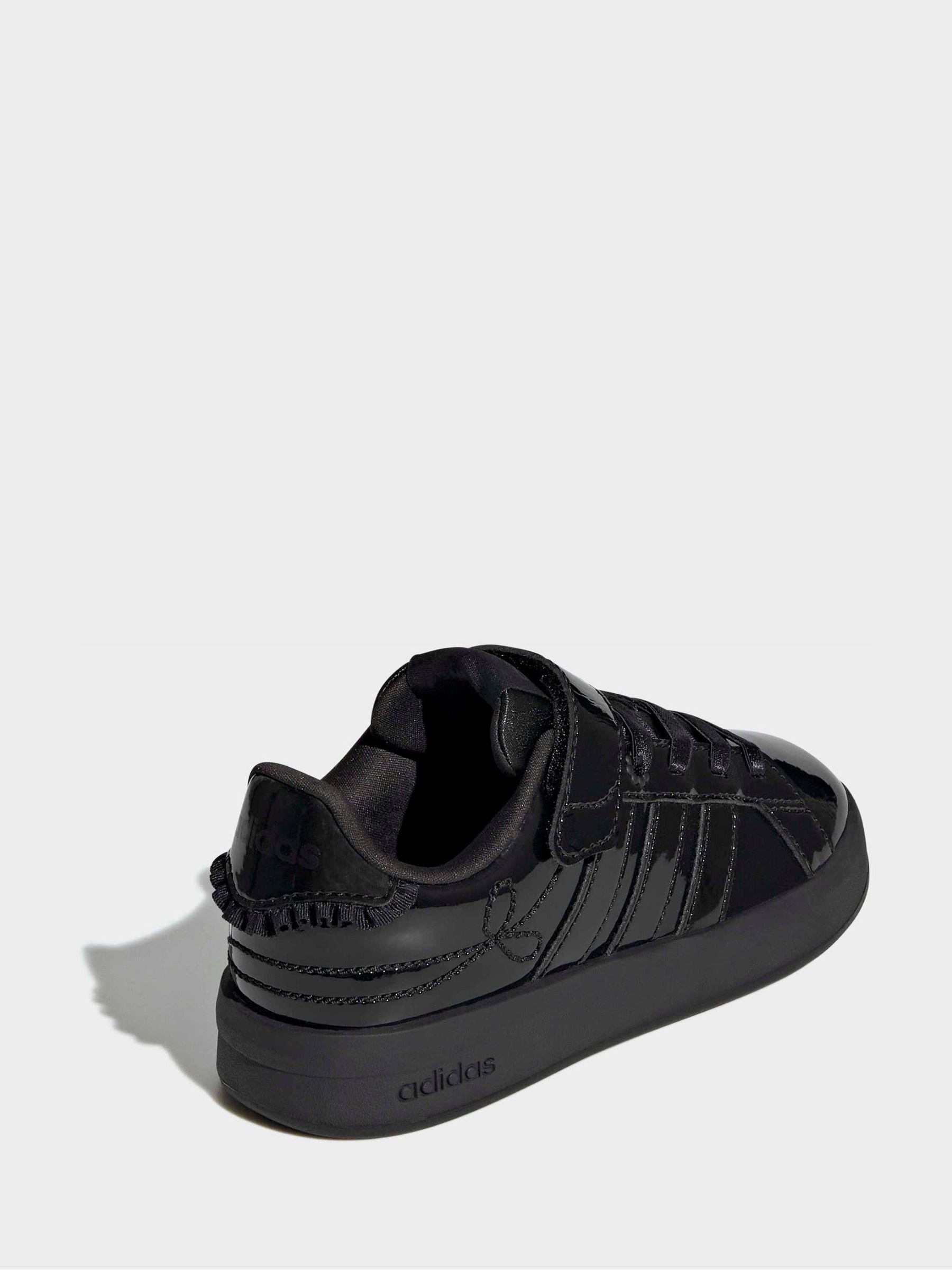 adidas Black Grand Court 3.0 Trainers image 4