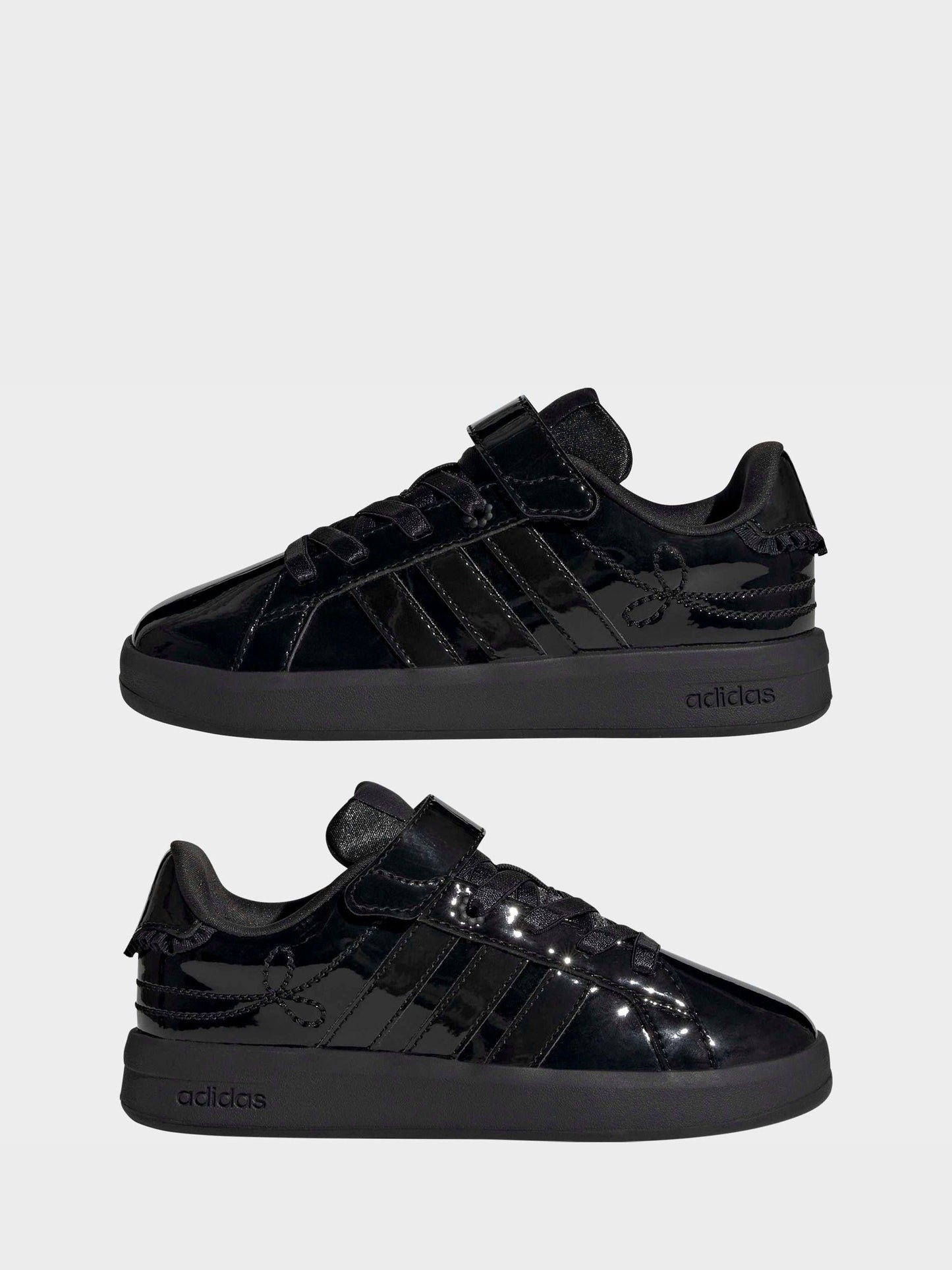 adidas Black Grand Court 3.0 Trainers image 7